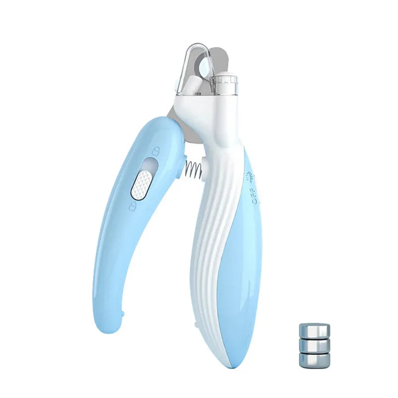 SoftClaw XL - Professional Pet Nail Clippers with Led Light for big Dogs