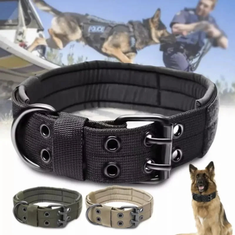HeavyDuty Tactical Dog Collar – Durable, Secure & Comfortable