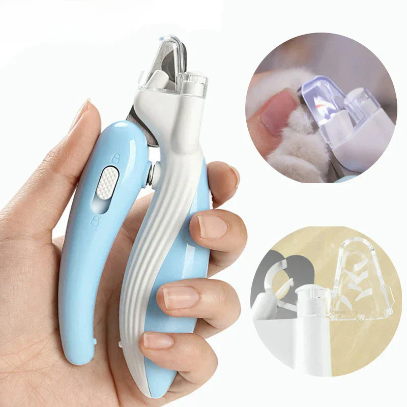 SoftClaw XL - Professional Pet Nail Clippers with Led Light for big Dogs