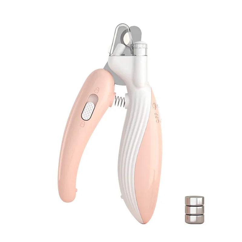 SoftClaw XL - Professional Pet Nail Clippers with Led Light for big Dogs
