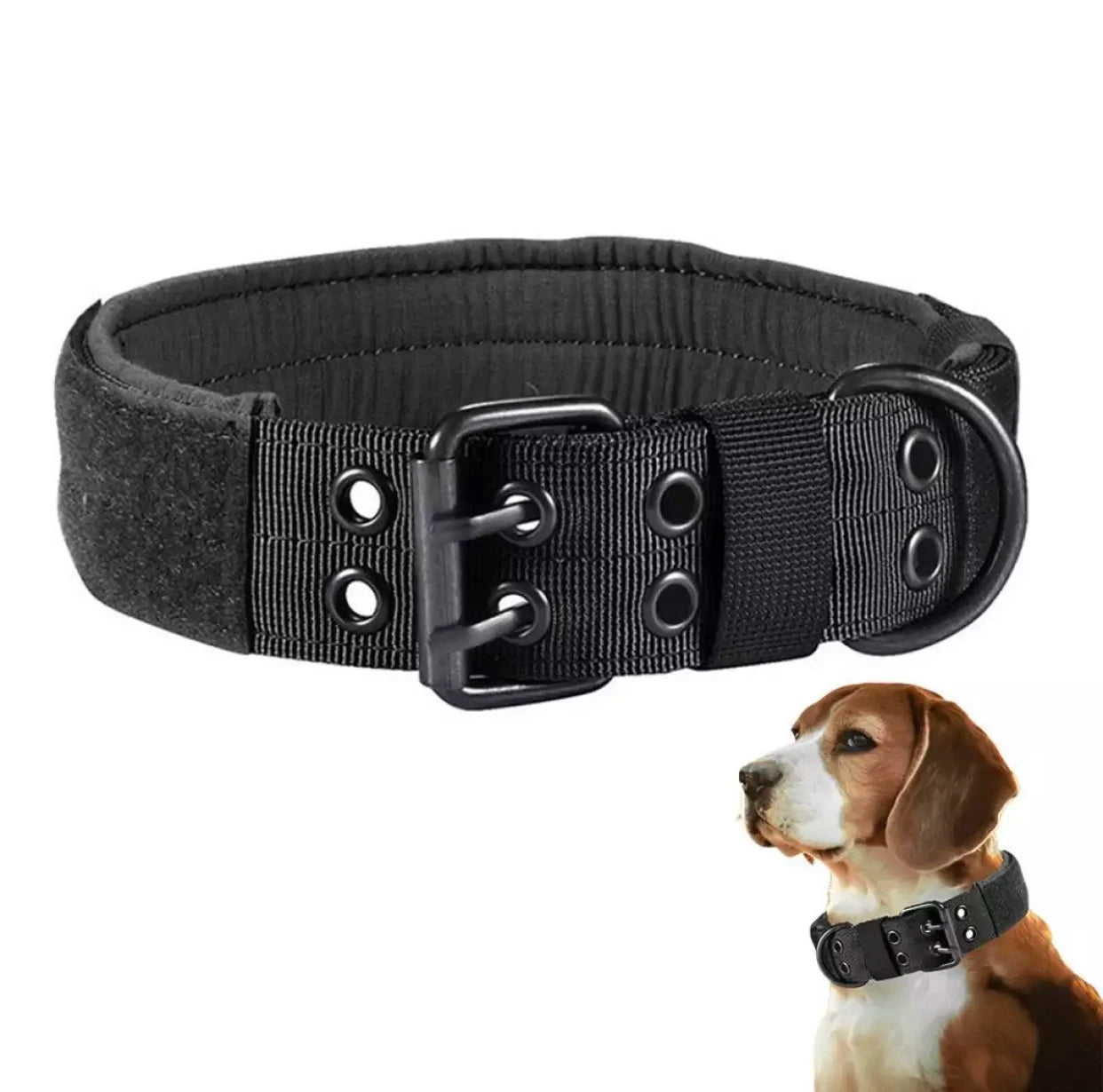 HeavyDuty Tactical Dog Collar – Durable, Secure & Comfortable