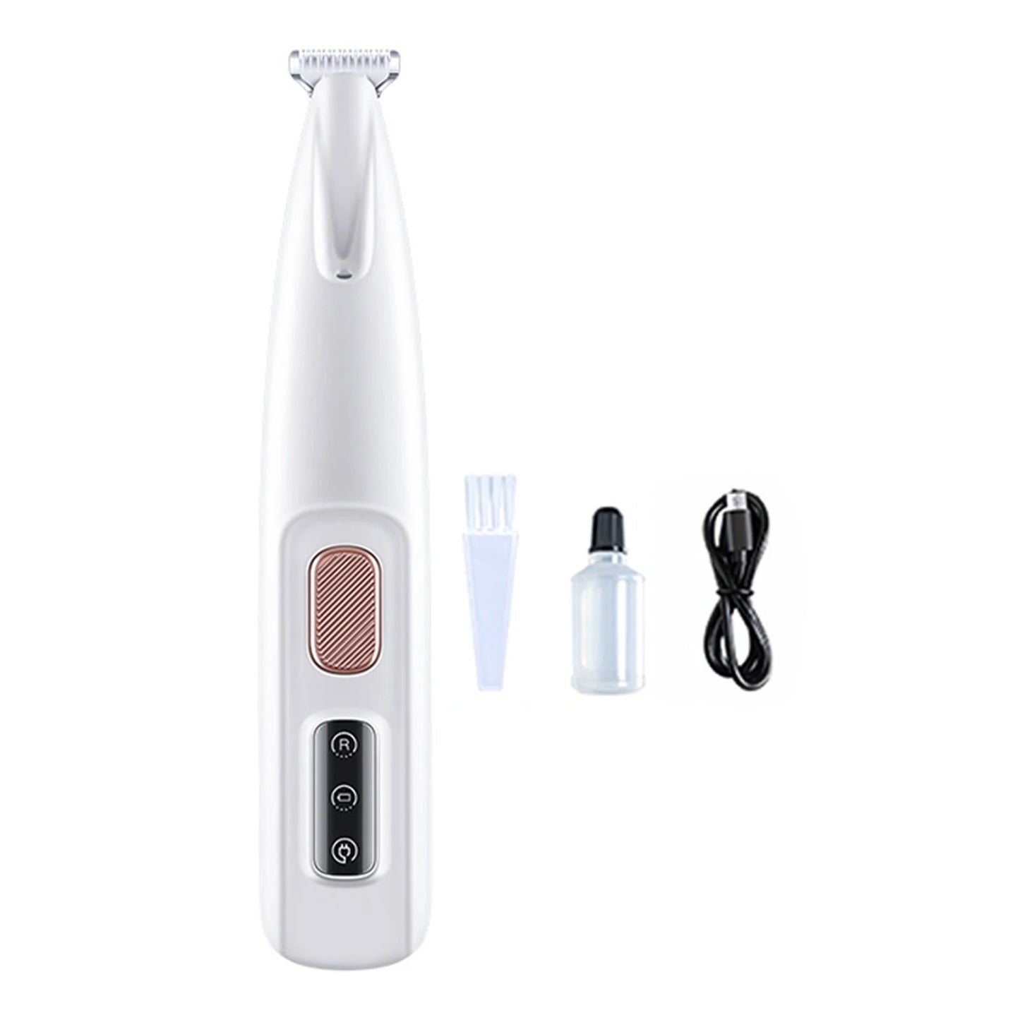 PawGroom – Rechargeable Pet Paw Trimmer with LED Light