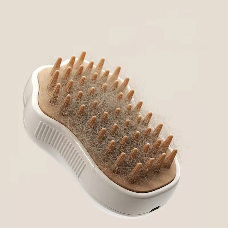 PawSteam - 3 in1 Hair Removal Steam Brush Comb