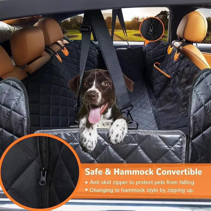 DoggyDrive - Car Seat Cover for Back Seat 100% Waterproof 