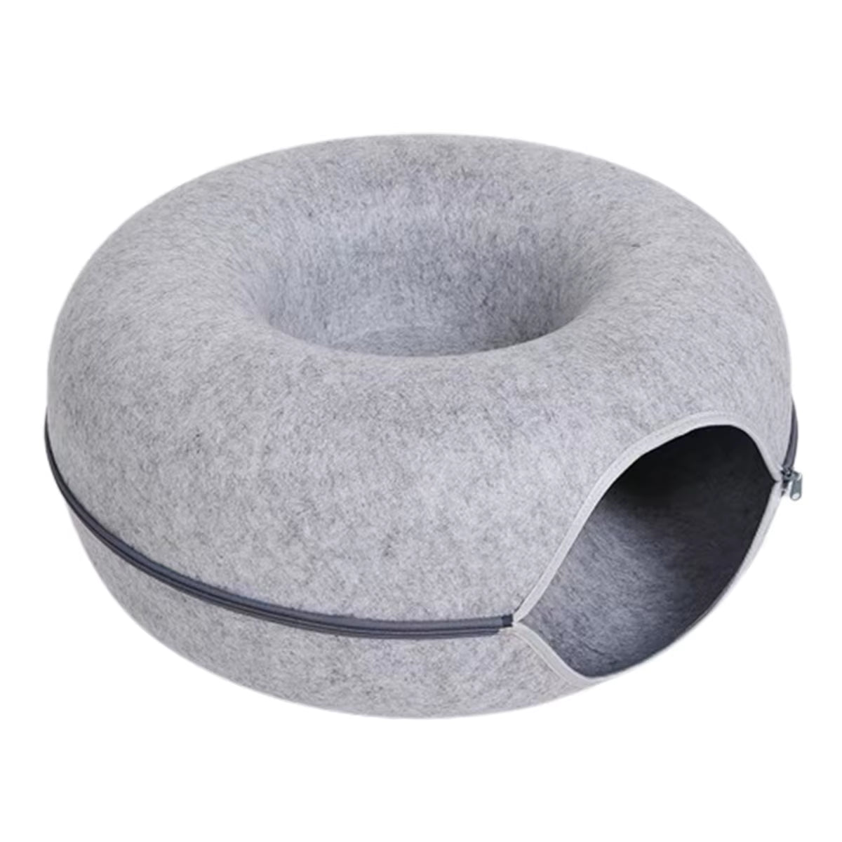 DonutPaw - Donut Bed for Cats adn Small Dogs with Breather Hole 