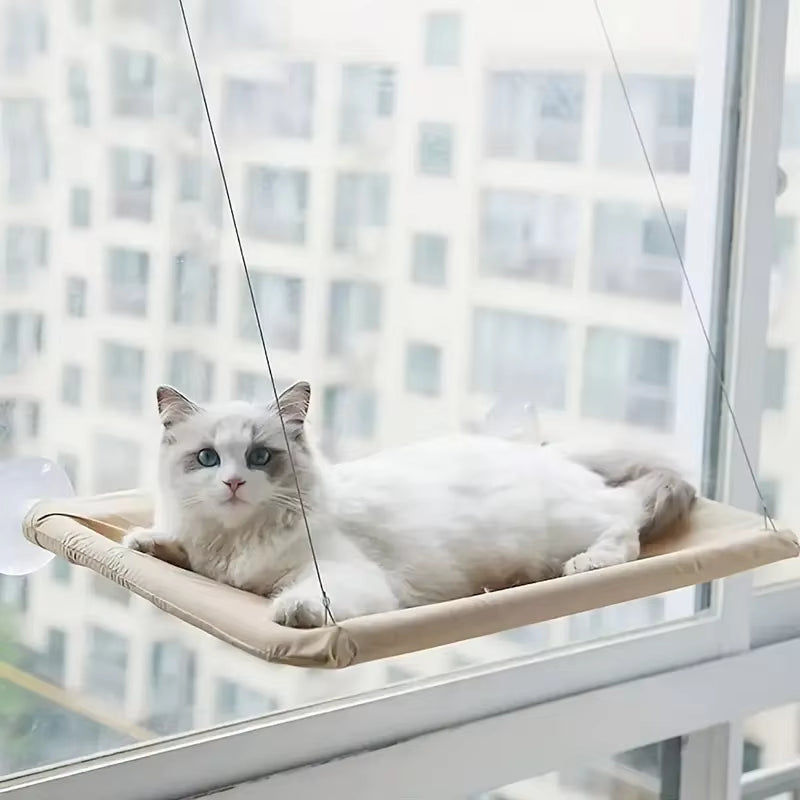 SkyNap Hammock - Ultra-Soft Cat Window Hammock Bed