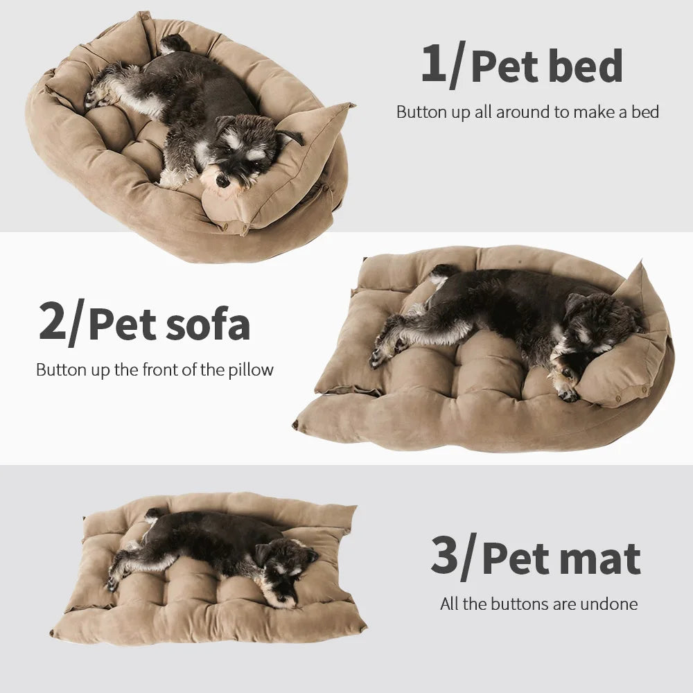 NapNest - 3 in 1 Multifunction Dog and Cat Bed Mat