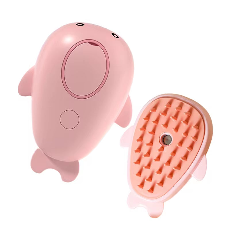 PawSteam - 3 in1 Hair Removal Steam Brush Comb