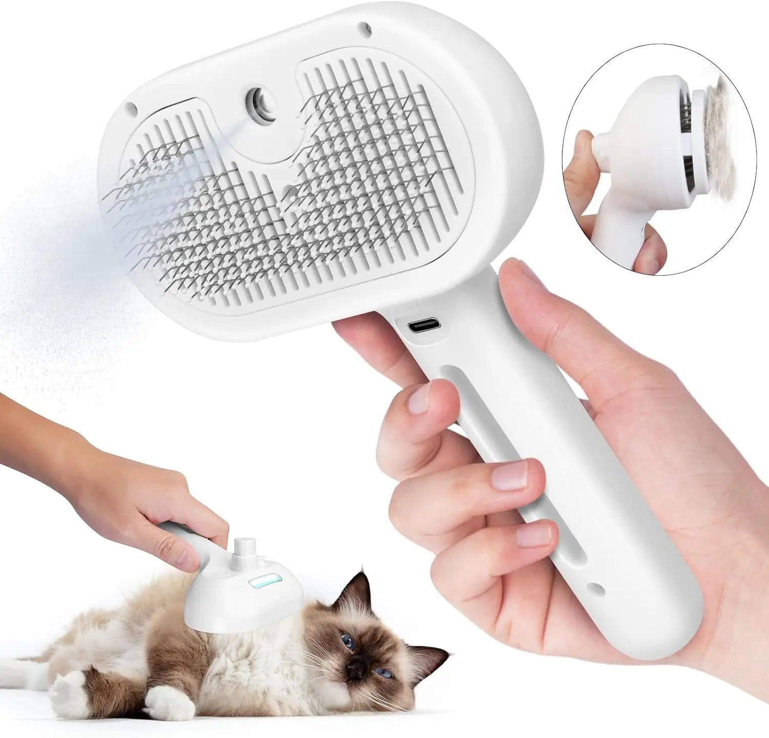 PawSteam Pro -  Steam Grooming Comb 