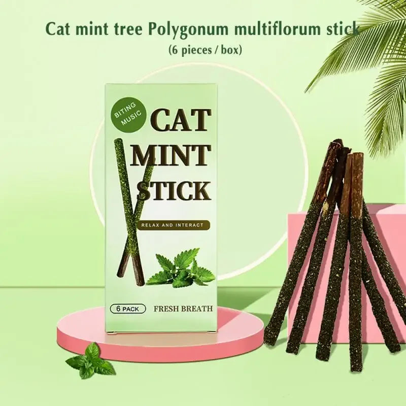 MintStick - Teeth Cleaning Cat Toys