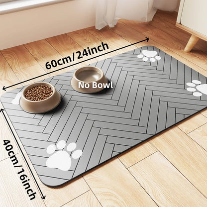 TidyBites - Pet Feeding Mat for Food and Water 