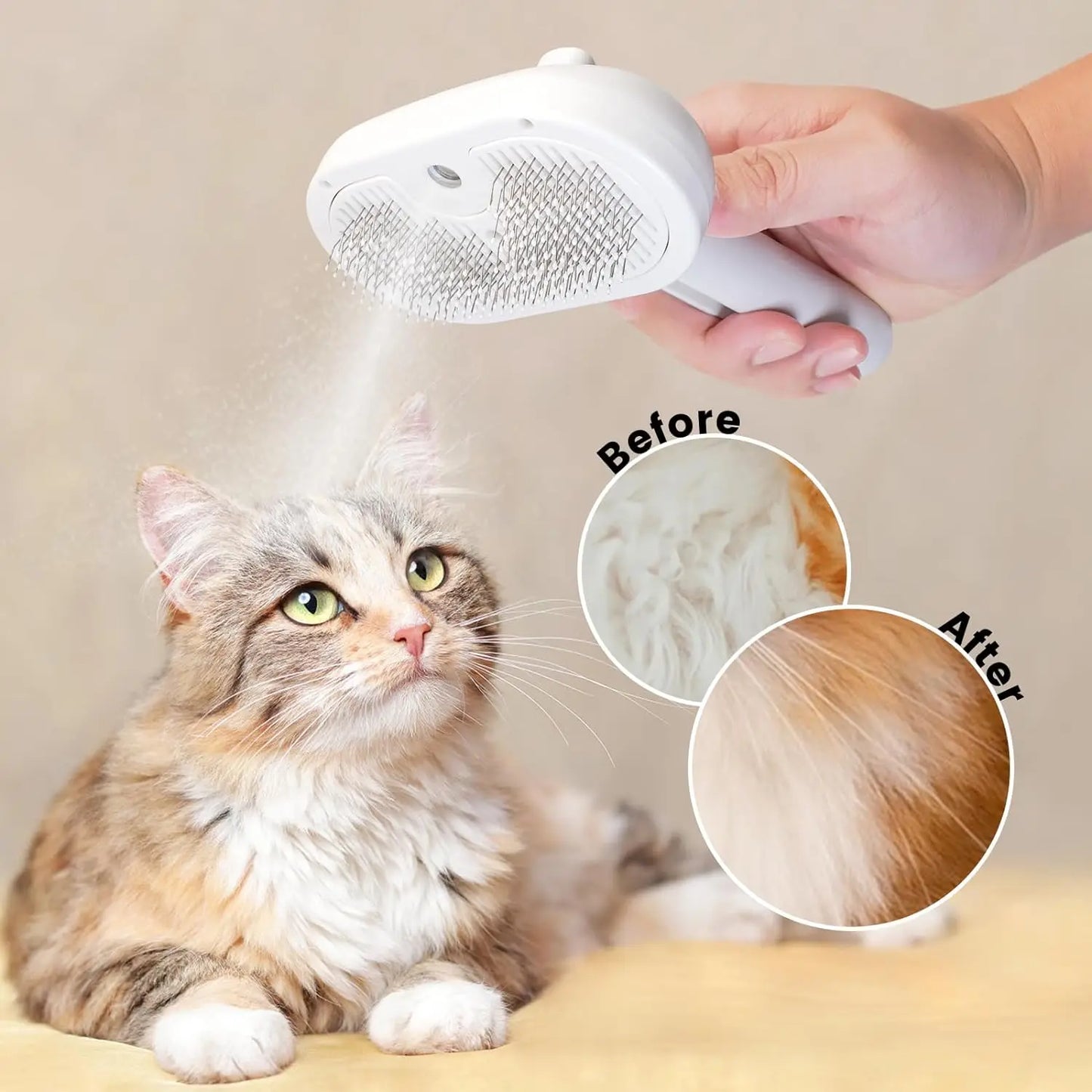 PawSteam Pro -  Steam Grooming Comb 