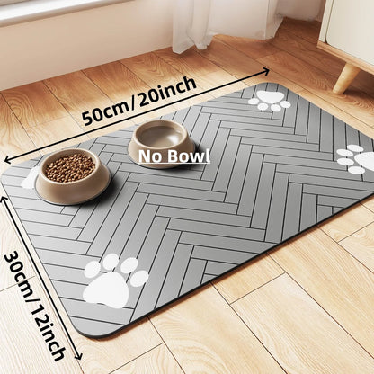 TidyBites - Pet Feeding Mat for Food and Water 