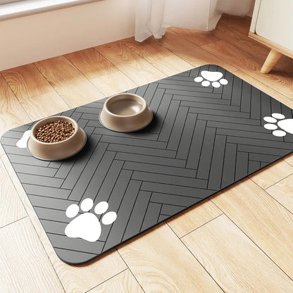 TidyBites - Pet Feeding Mat for Food and Water 