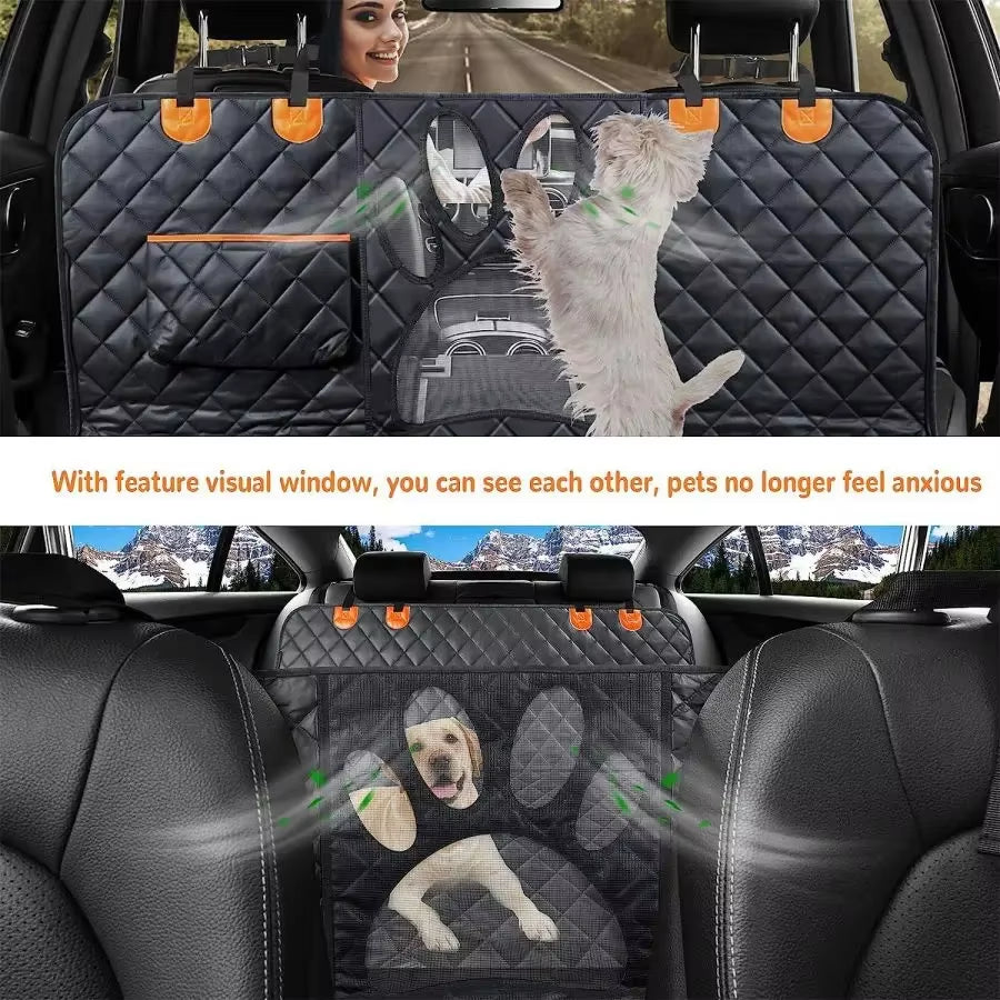 DoggyDrive - Car Seat Cover for Back Seat 100% Waterproof 