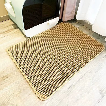 LitterTrap Mat - Cat Litter Double Layer Waterproof Mat