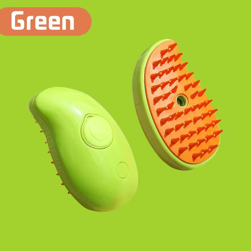 PawSteam - 3 in1 Hair Removal Steam Brush Comb